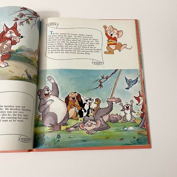 Vtg Aesops Fables Well Loved Tales Peter Haddock Book - Picture 16 of 16